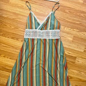 Boho Hippie Summer Sun Dress Size Medium